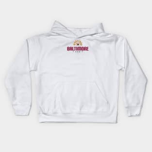 Maryland Baltimore Famous Kids Hoodie